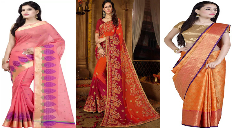 5 Latest Sarees Range From $50 – $100 In Amazon 2023