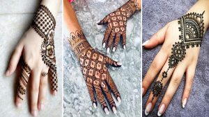 latest finger mehndi designs