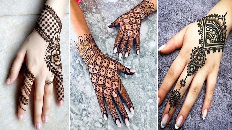 15 Latest Best Finger Mehndi Designs Photos In 21