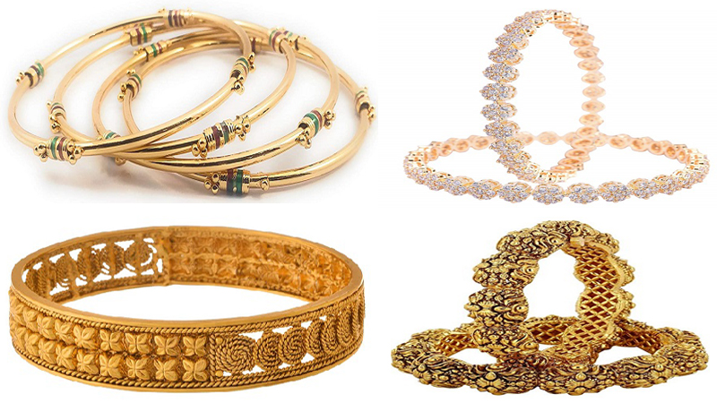 Best Gold Plated Bangles Under 1000 Rupees In Amazon.in.