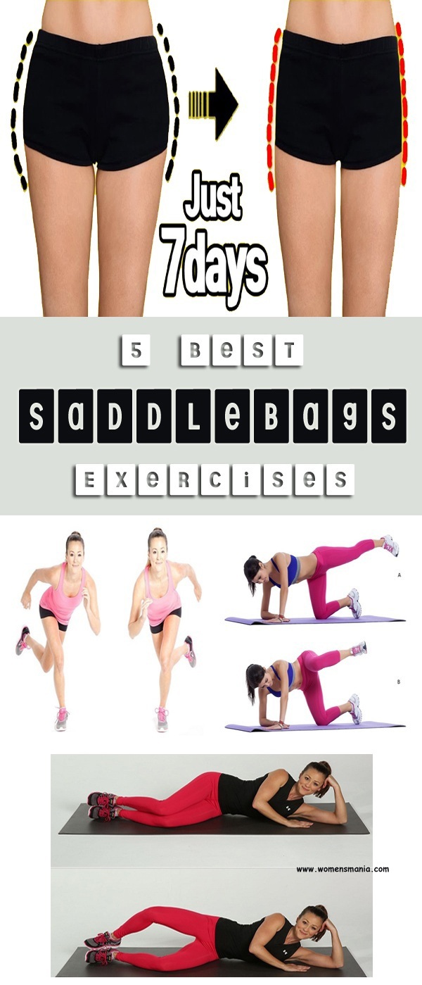 5 Best Exercises To Reduce Saddlebags Fast At Home