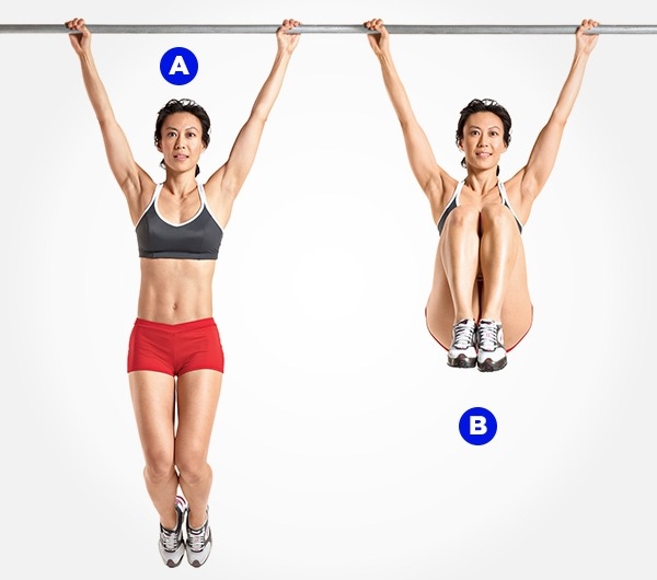 Hanging Leg Rises Exercise