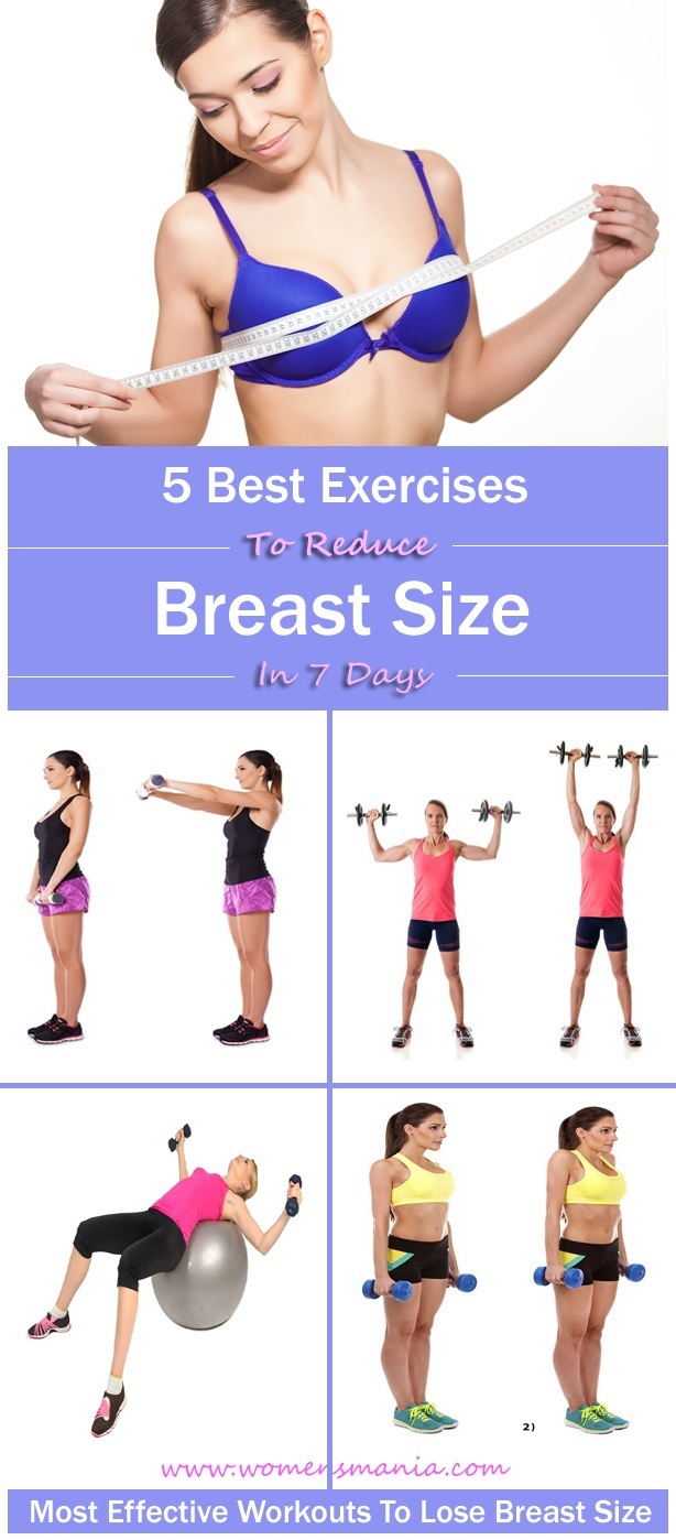 5 Best Exercises To Reduce Breast Size Quickly At Home