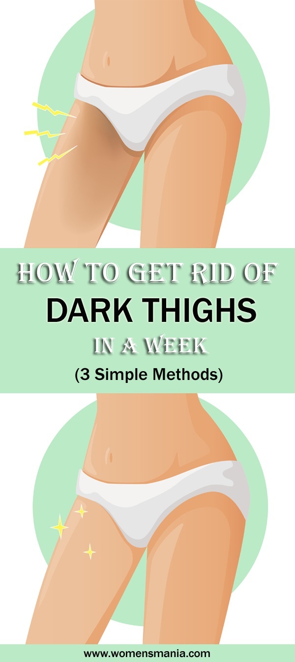 how to get rid of dark thighs
