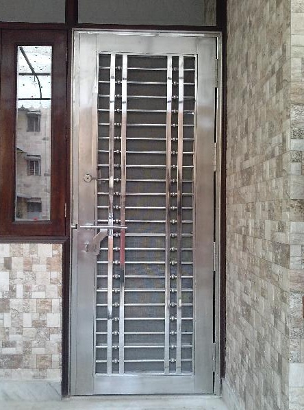 Steel Front Door Design