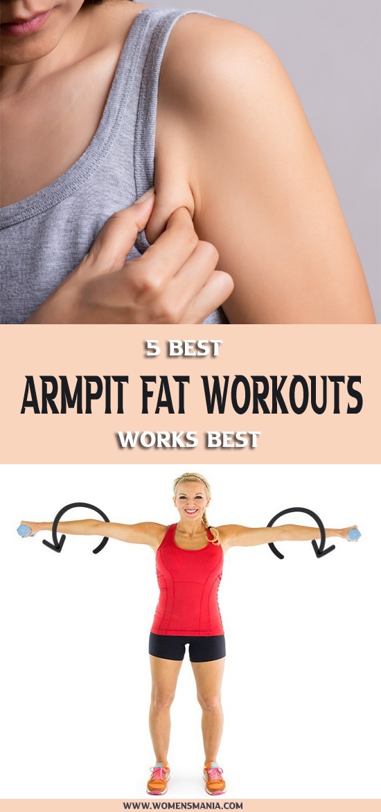 Best exercises to reduce armpit fat