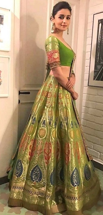 alia bhatt lehenga photos