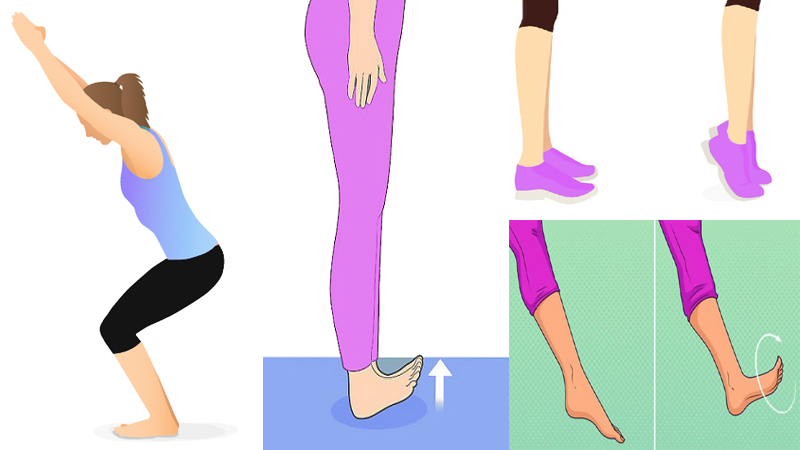 5 Effective & Best Ankle Slimming Exercises With Pictures