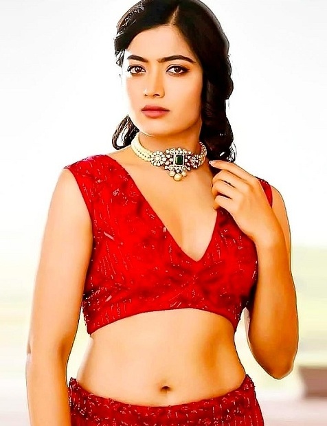 Rashmika Mandanna Hot Navel Image