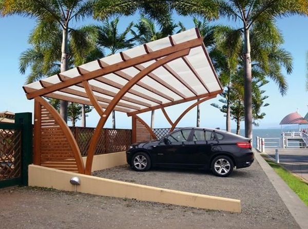 car parking shed for home