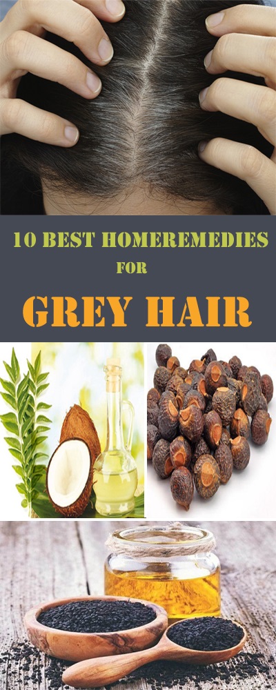 best home remedies for grey hair