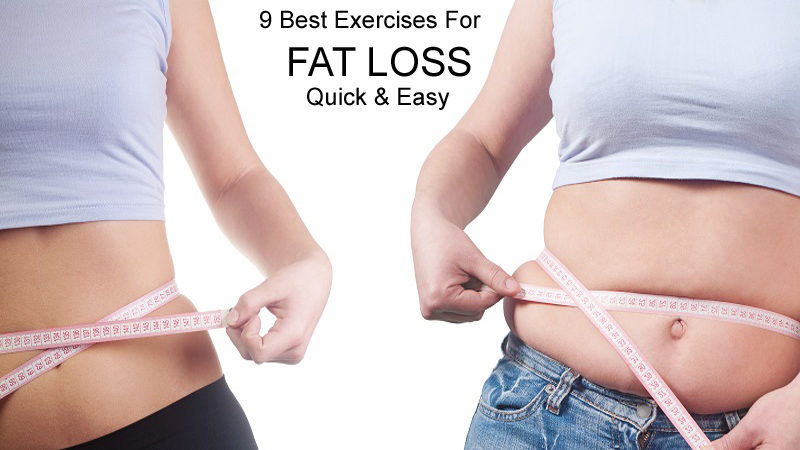 9 Best Exercises for Fat Loss at Home – Quick and Easy