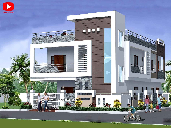 Home Elevation Design 2 Floor