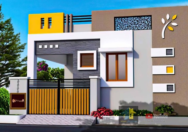 25 Simple & Best House Elevation Designs In India 2022