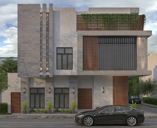 Villa Elevation Design