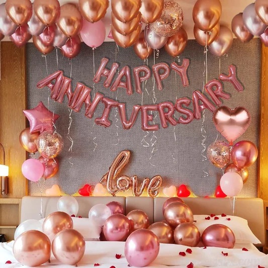 anniversary decor at home 