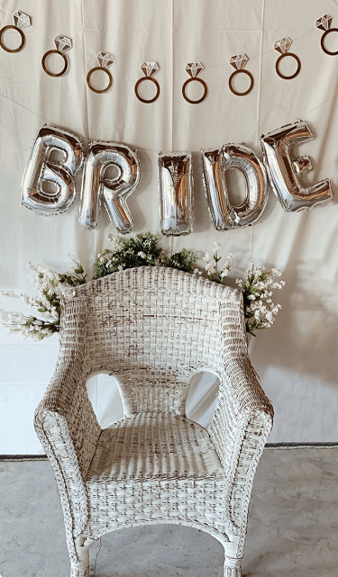 simple bride to be decorations 