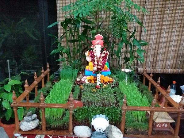 best ganpati decoration for home 