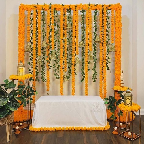 haldi ceremony decoration 