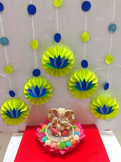 ganesh chaturthi decoration 
