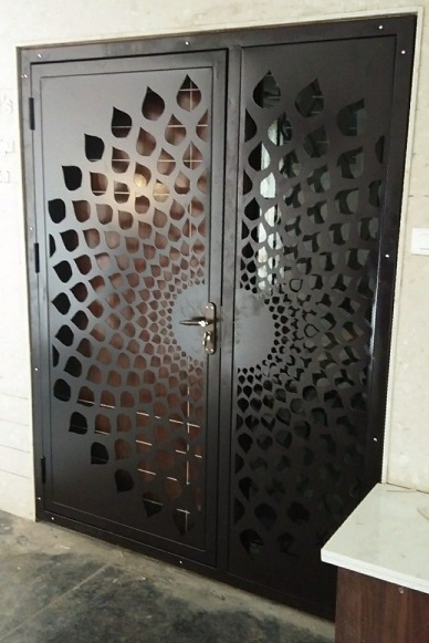 metal safety door design 