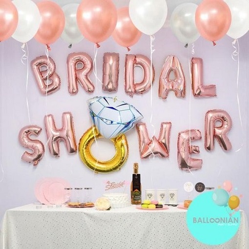 Modern Bridal Shower Decor