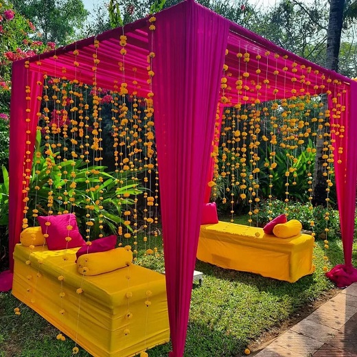 haldi decoration ideas 