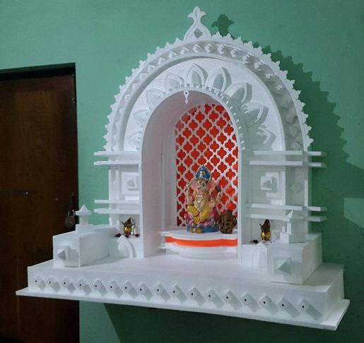 ganesh puja decoration 