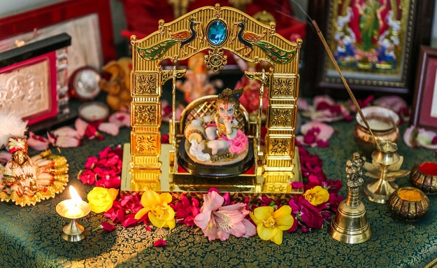 krishna janmashtami decoration at home 
