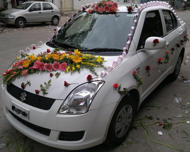 Best Car Decoration for Wedding