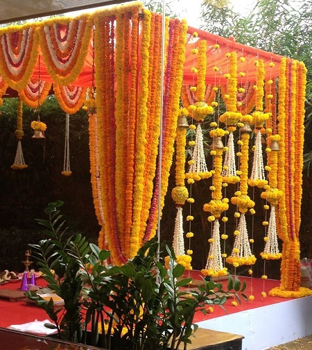 Floral Mandap Decoration