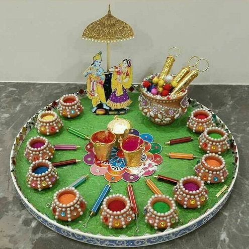 krishna jayanthi decoration at home 