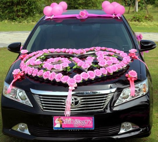 Latest Car Decoration for Wedding