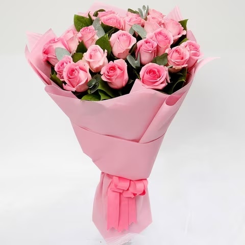 Pink Flower Buke Design
