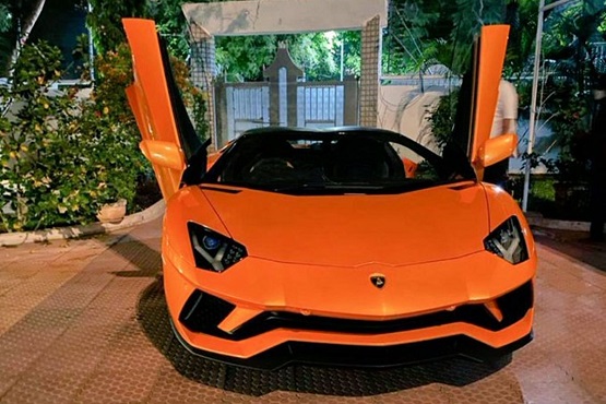 Prabhas Lamborghini Car