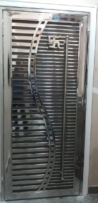 Safety Door Stainless Steel Grill Design