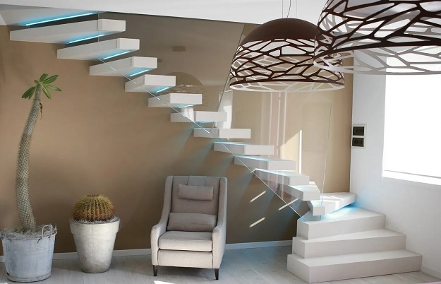 Modern Floating Stairs Ideas