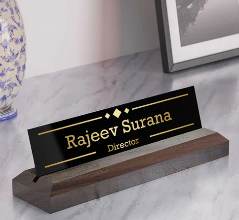 Name Plate Design For Office