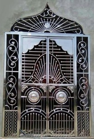 Temple Grill Gate Design