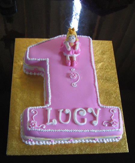 1st Year Cake Design