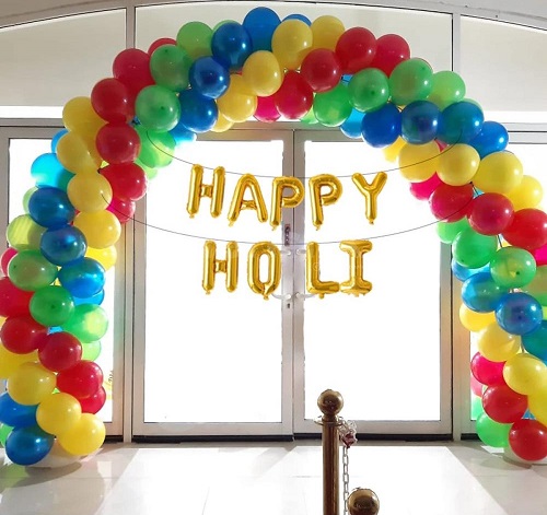 Holi Decoration Ideas For Office