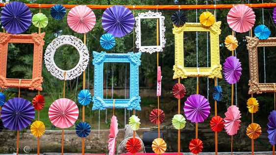 Holi Decoration Ideas With Paper
