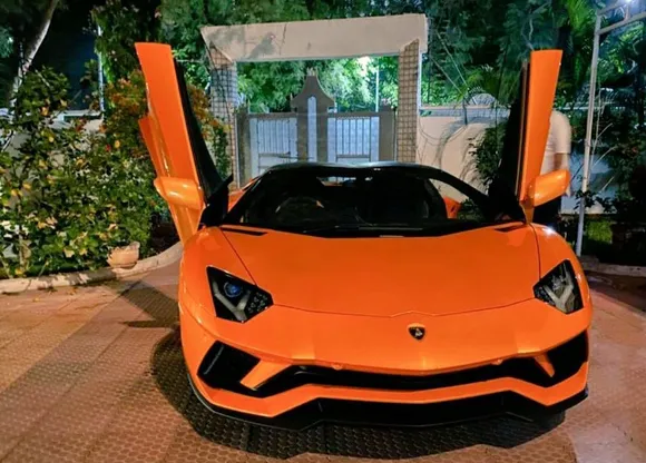 Prabhas Lamborghini Car Photos