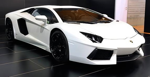 White Lamborghini Photos