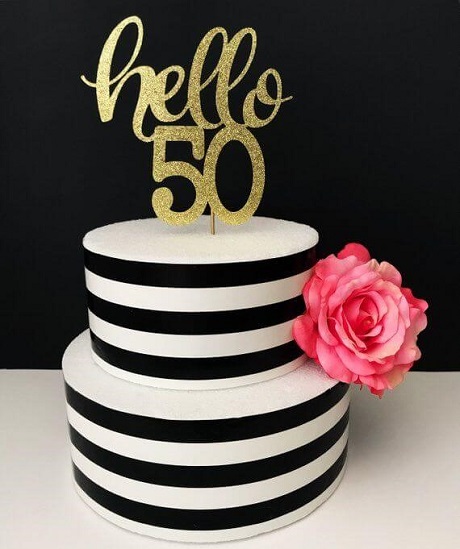 50 Th Birthday Cake Ideas