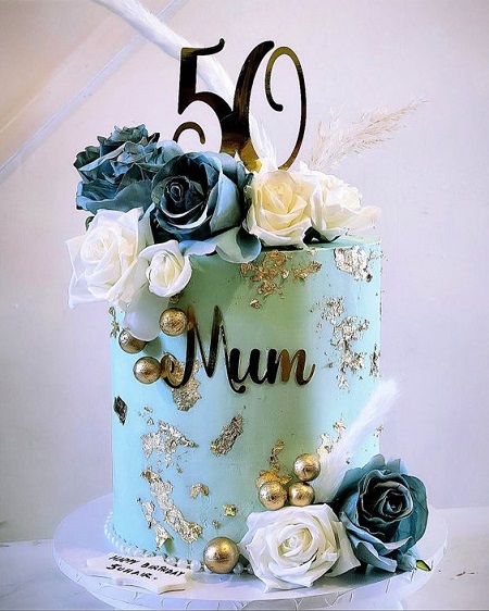 50th Birthday Cake Ideas For Mom