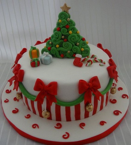 Christmas Decorations For Christmas Cake