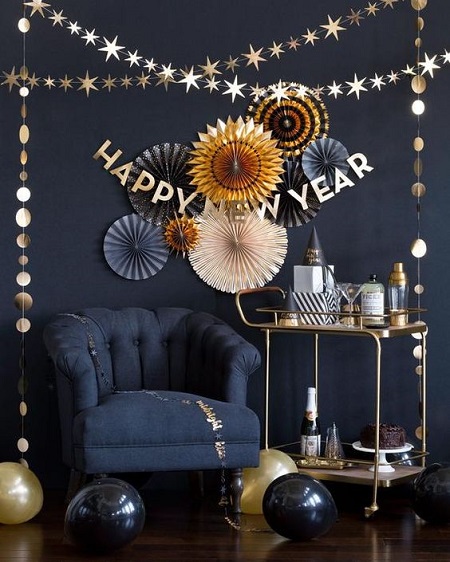 Decorating For New Year's Eve