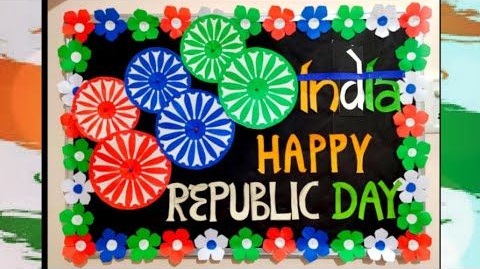 Republic Day Board Decoration
