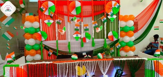 Republic Day Stage Decoration